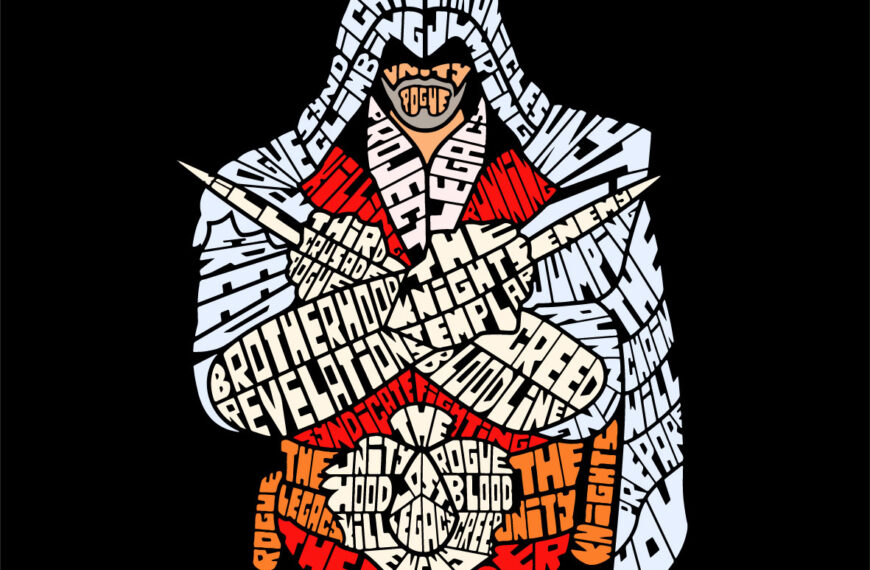 VECTOR ASSASSINS CREED LETRAS EDITABLE EPS PDF