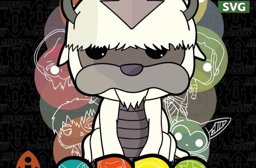 AVATAR APPA FUNKO VECTOR EDITABLE