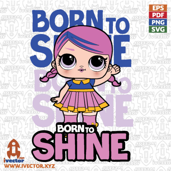 Adorable-Mermaid-Character-for-Print-and-Merchandise_Mesa-de-trabajo-1-600x600 Vectores completamente editables