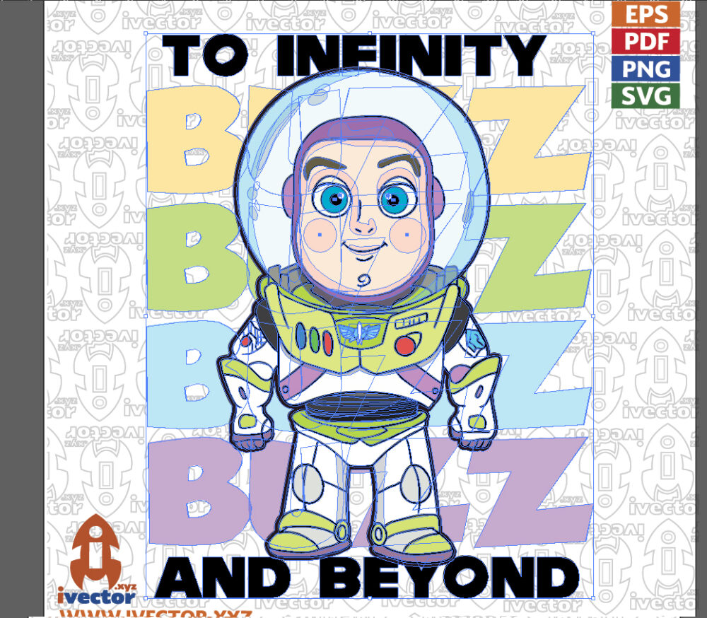 Astronauta-Espacial-Estilo-Cartoon_Mesa-de-trabajo-2 Astronauta Espacial Estilo Cartoon | Archivo Vectorial SVG PNG EPS PDF