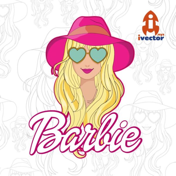 BARBIE-CON-SOMBRERO-VECTOR-EDITABLE-EPS-PDF-SVG-01-600x600 Ivector - Recursos Ilimitados DTF