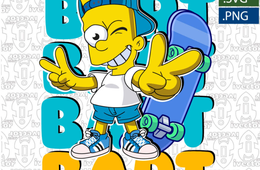 BART SIMSON VECTOR EDITABLE EPS PDF