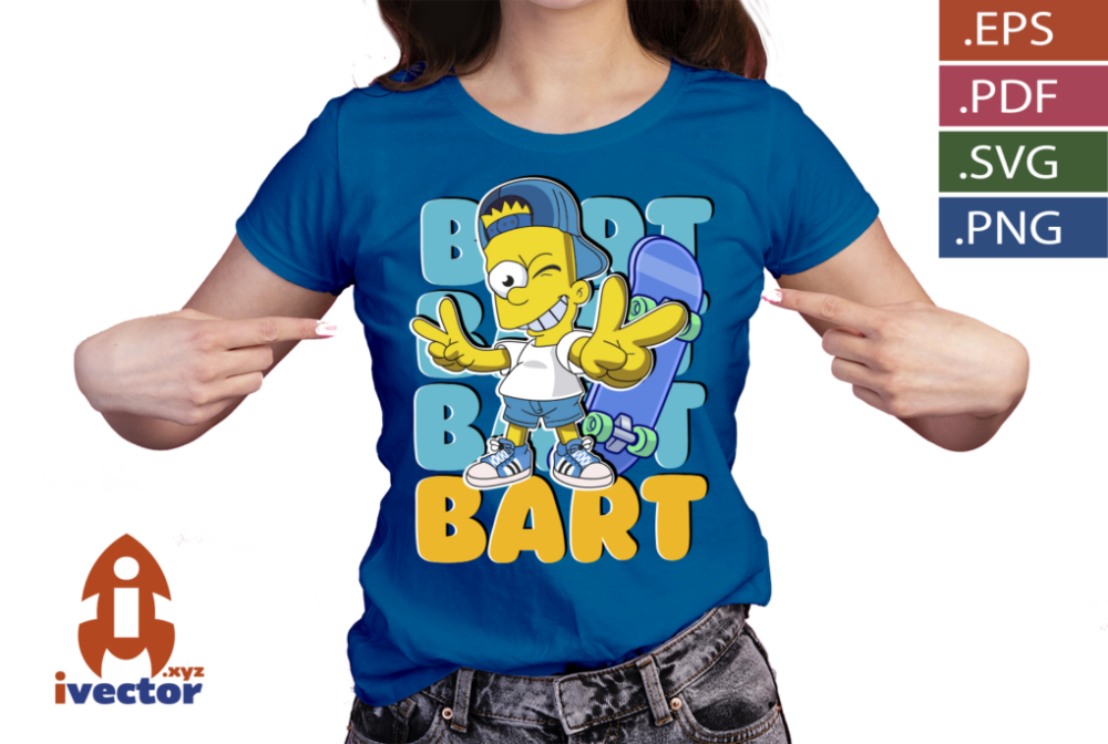 BART-SIMSON-VECTOR-EDITABLE-EPS-PDF_P6 BART SIMSON VECTOR EDITABLE EPS PDF