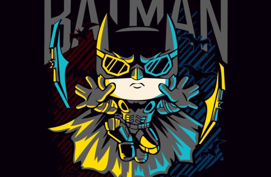 BATMAN FUNKO VECTOR EDITABLE EPS PDF