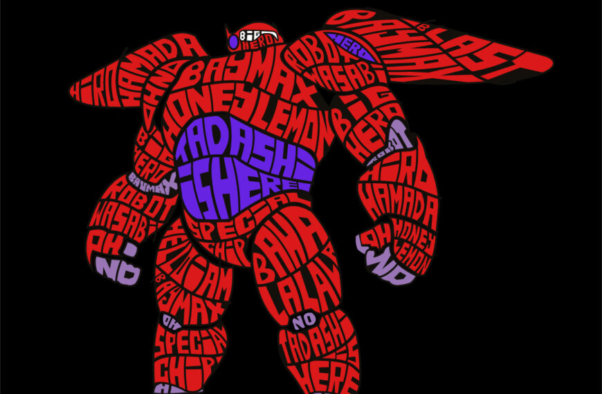 BAYMAX LETRAS VECTOR EDITABLE EPS PDF