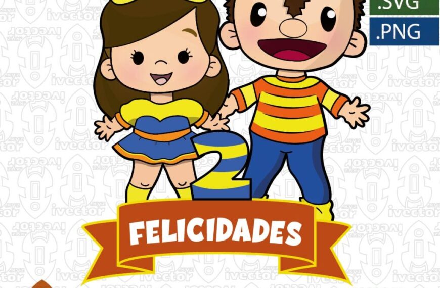 BELY Y BETO CUMPLEAÑOS VECTOR EDITABLE