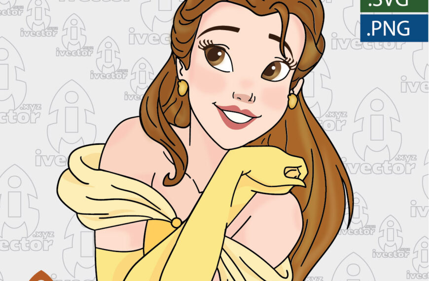 BELLA DISNEY VECTOR EDITABLE EPS PDF