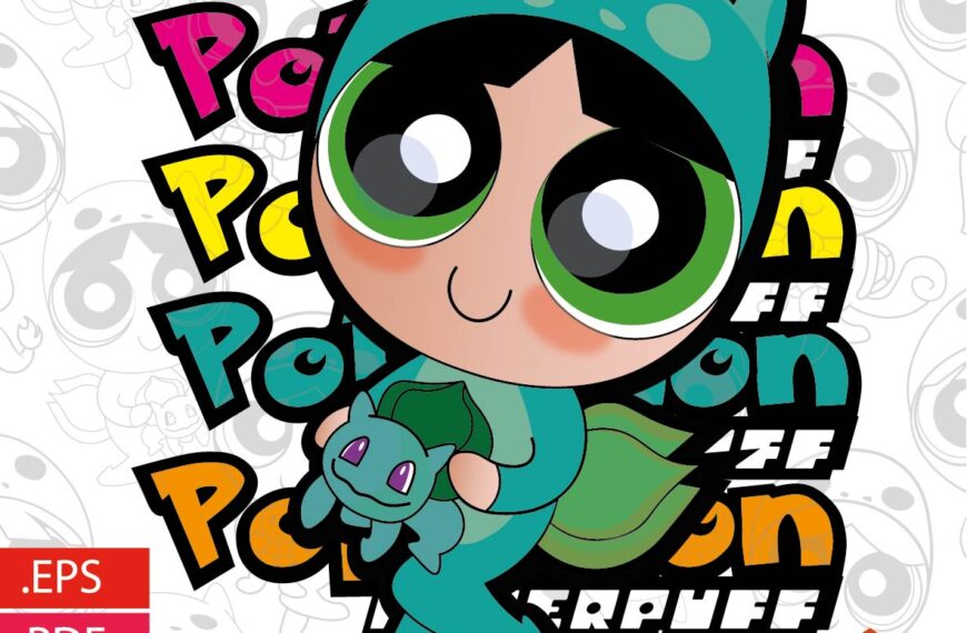 BELLOTA POKEMON POWERPUFF GIRLS VECTOR EPS PDF
