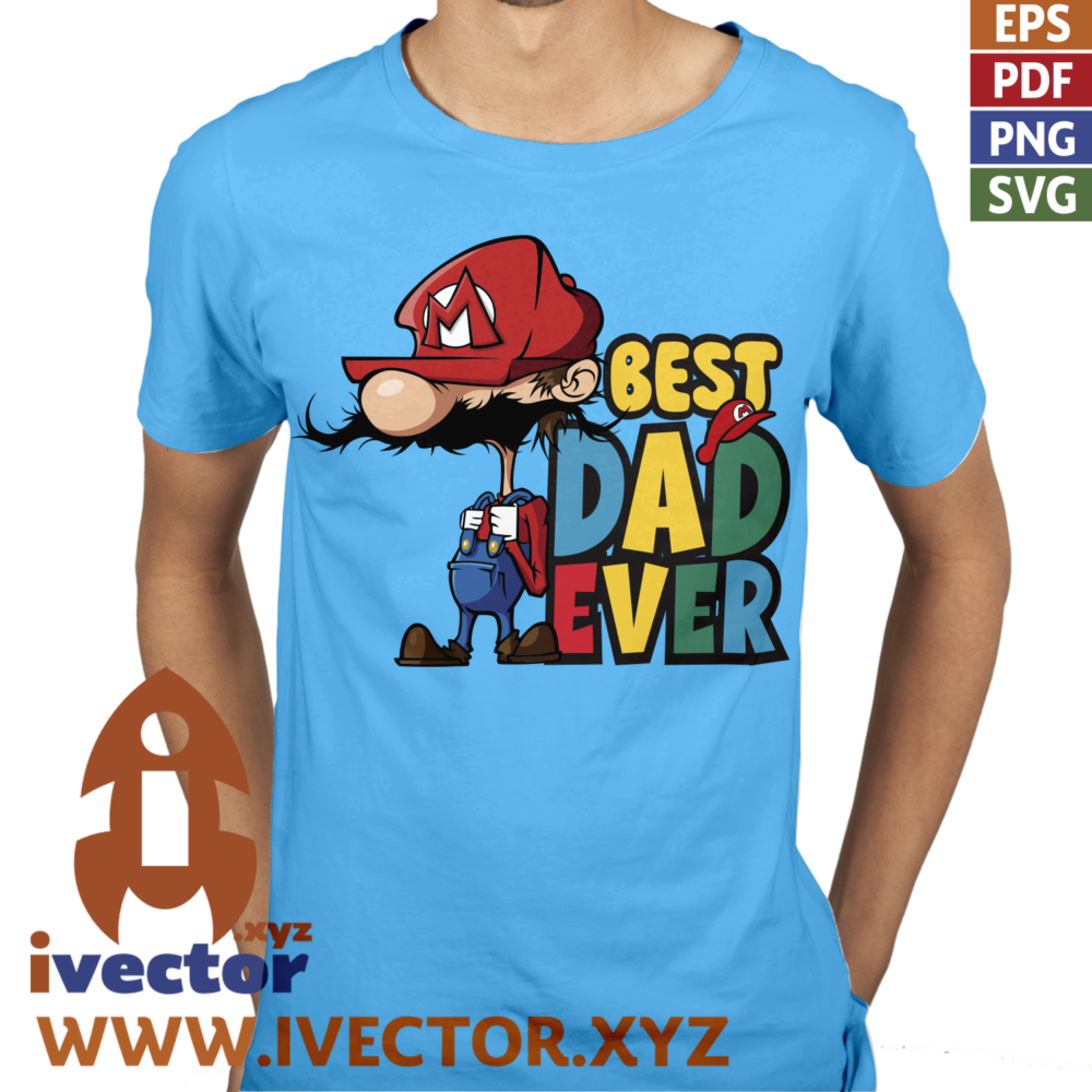 BES-DAD-EVER-SUPER-MARIO-BR_P4 BEST DAD EVER SUPER MARIO BR