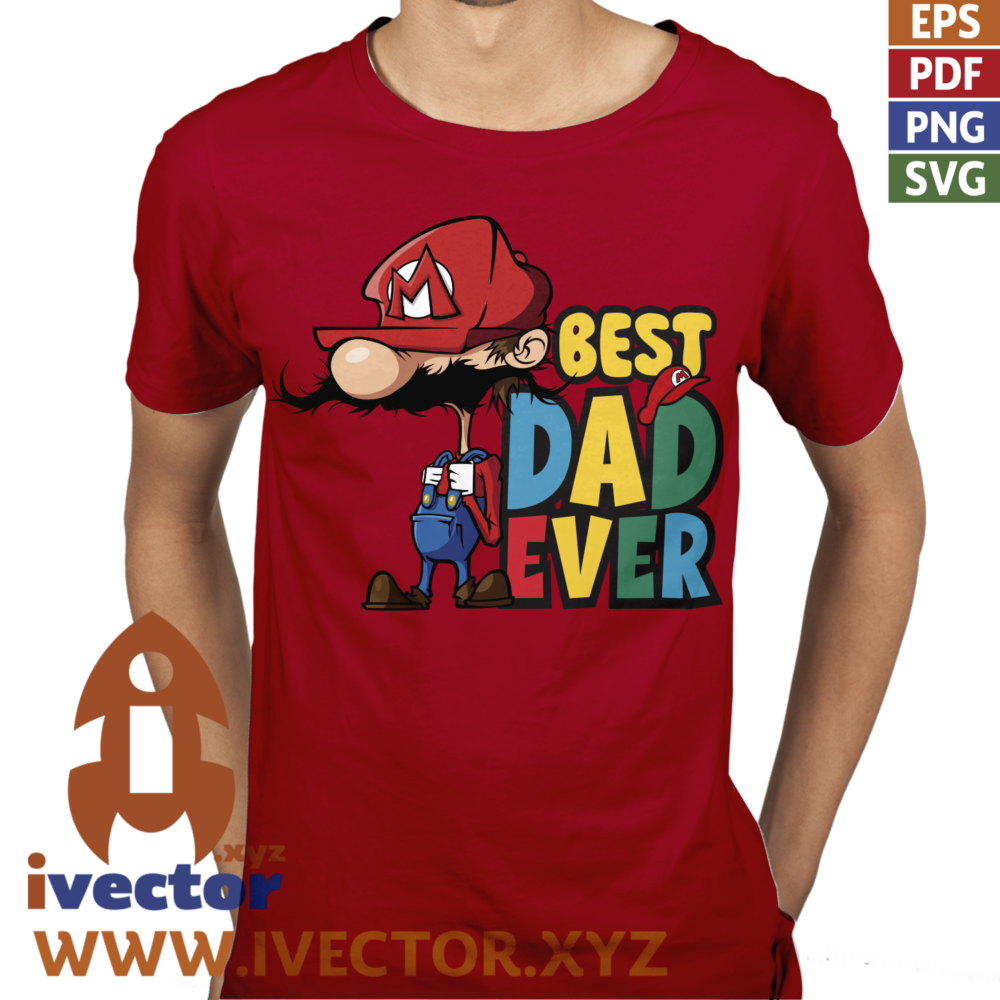 BES-DAD-EVER-SUPER-MARIO-BR_P5 BEST DAD EVER SUPER MARIO BR