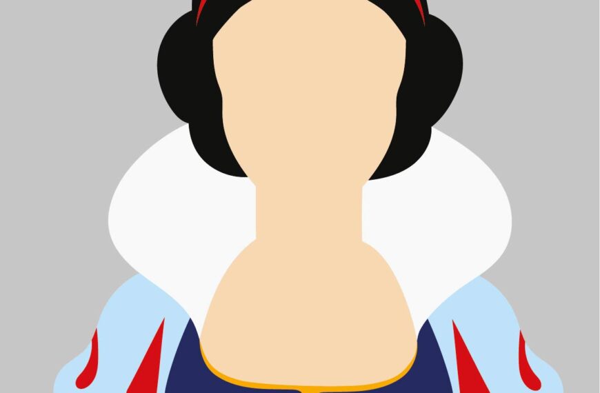 BLANCA NIEVES CORTE VINIL VECTOR