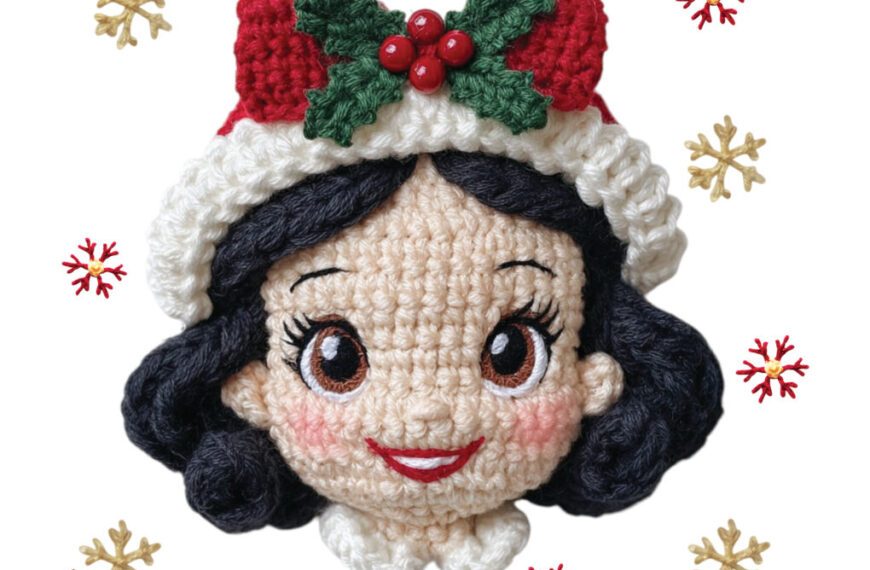 BLANCA NIEVES CROCHET ALTA CALIDAD