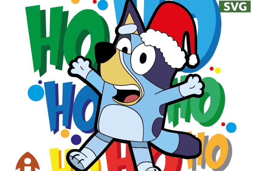 BLUEY HO HO HO NAVIDEÑO EPS PDF