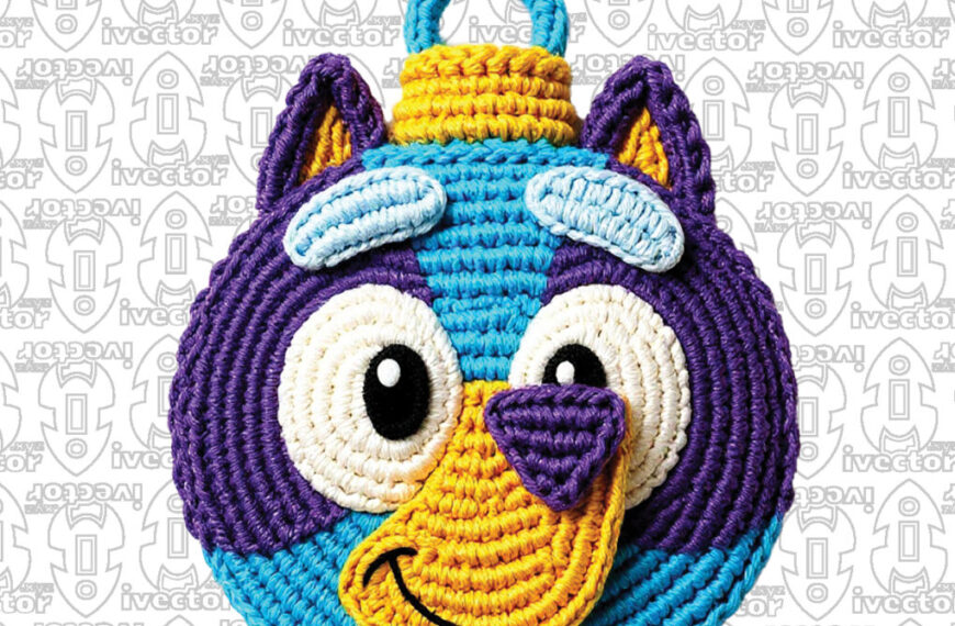 BLUEY PERSONAJE PERRO CROCHET ESFERA PNG ALTA CALIDAD P1