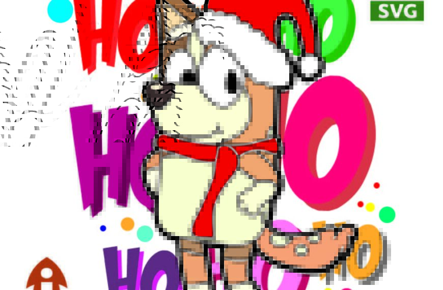 BLUEYS VECTOR HO HO HOCHRISTMAS EPS PDF