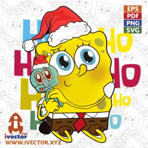 BOB-ESPONJA-CALAMARDO-NAVIDAD-EPS-PDF-01-300x300 VECTORES Y RECURSOS