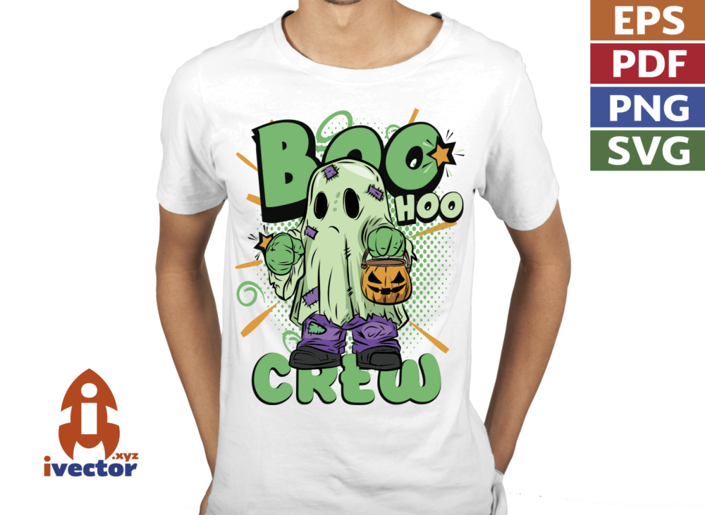 BOO-HOO-Halloween-Ghost-Cartoon-Vector-–-Fantasma-Verde-con-Calabaza-Vector-de-Fantasma-Halloween-01-P2 BOO HOO Halloween Ghost Cartoon Vector – Fantasma Verde con Calabaza | Vector de Fantasma Halloween
