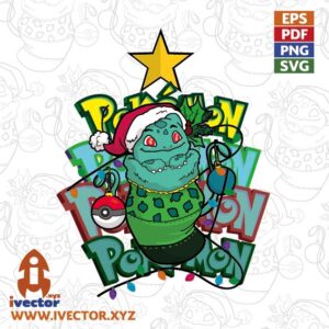 BULBASAUR-POKEMON-BOTA-VECTOR-NAVIDENO-EPS-PDF-SVG-EDITABLE-01-300x300 VECTORES Y RECURSOS