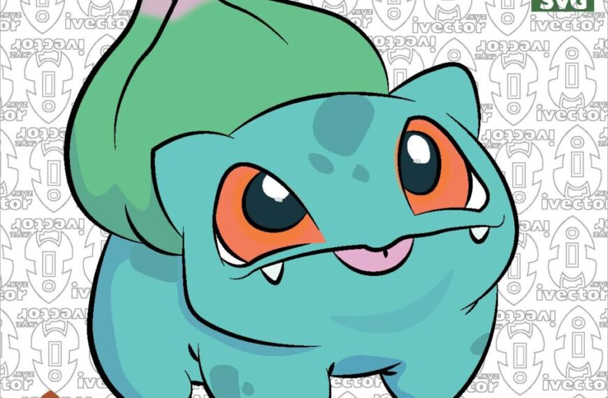 BULBASAUR POKEMON VECTOR EPS PDF