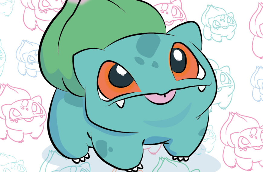 BULBASAUR POKEMON VECTOR EPS PDF