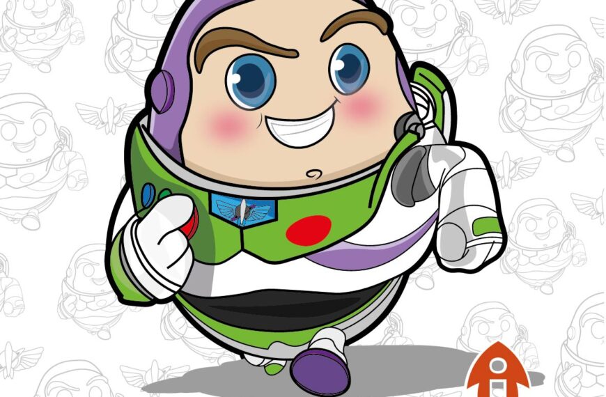 BUZZ LIGHT YEAR CHIBI VECTOR EPS PDF