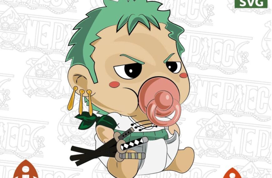 vectores one piece bebe