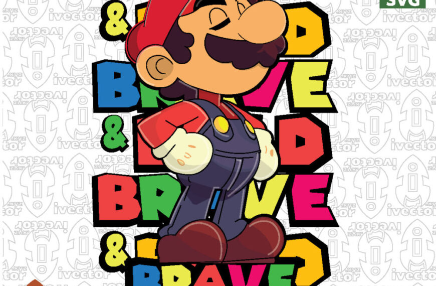 Brave & Bold – Courageous Character Vector Design
