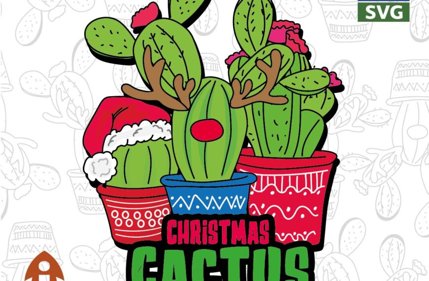 CACTUS CHRISTMAS VECTOR NAVIDEÑO EPS PDF