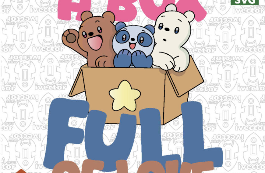 Cute Teddy Bear Friends in a Box – Printable & Cutting Design