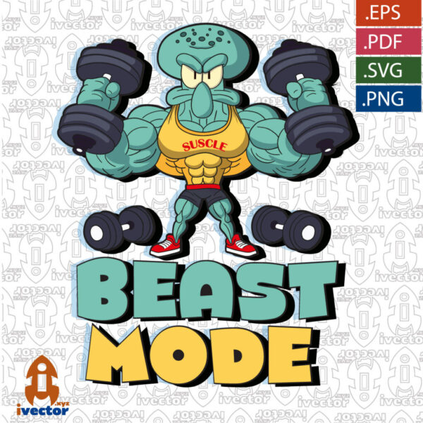 CALAMARDO-GYM-BEAST-MODE-VECTOR_Mesa-de-trabajo-1-600x600 Ivector - Recursos Ilimitados DTF
