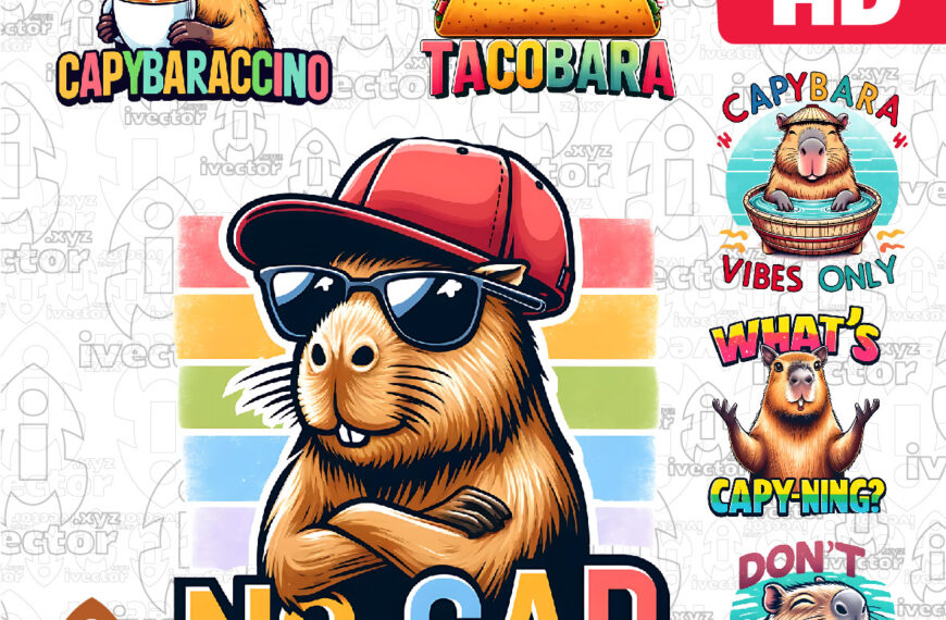 CAPIBARAS CON ESTILO 2 IMAGENES ALTA CALIDAD