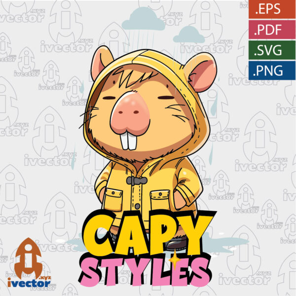 CAPYBARA-LLUVIA-STYLES-VECTOR-EDITABLE-01-600x600 Ivector - Recursos Ilimitados DTF