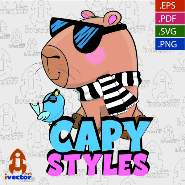 CAPYBARA-STYLE-VECTOR-EDITABLE-EPS-PDF-AZUL-01-600x600 Ivector - Recursos Ilimitados DTF