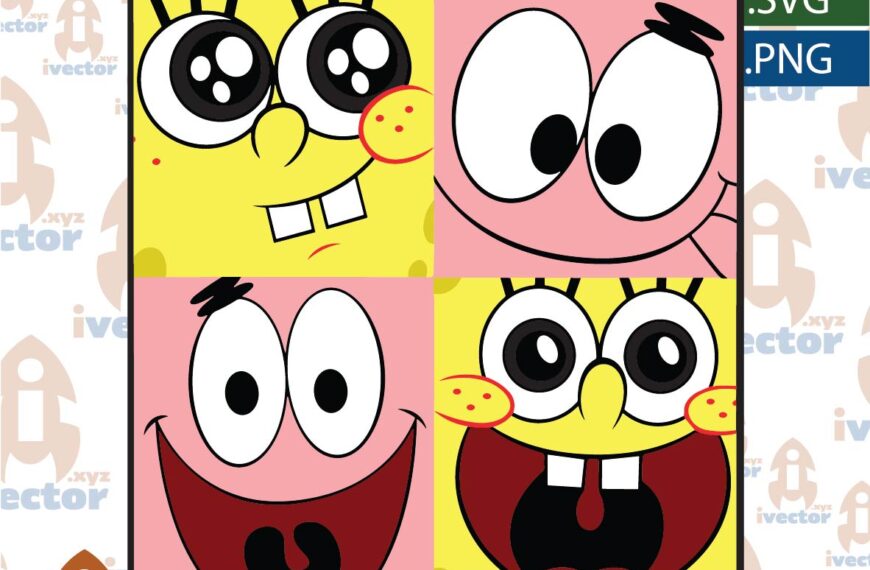 CARITAS-BOB-ESPONJA-PATRICIO-VECTOR