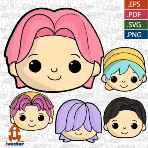 CARITAS-PERSONAJES-BTS-VECTOR-EDITABLE-EPS-PDF_Mesa-de-trabajo-1-300x300 VECTORES Y RECURSOS