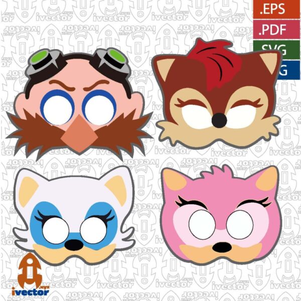 CARITAS-PERSONAJES-SONY-MASCARAS2_Mesa-de-trabajo-1-600x600 Ivector - Recursos Ilimitados DTF