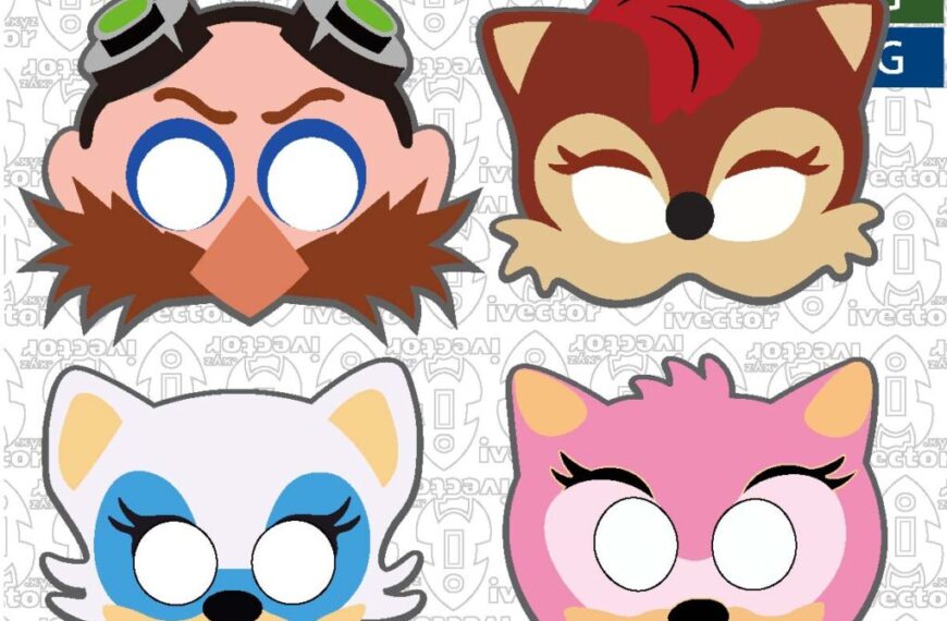 CARITAS PERSONAJES SONY MASCARAS