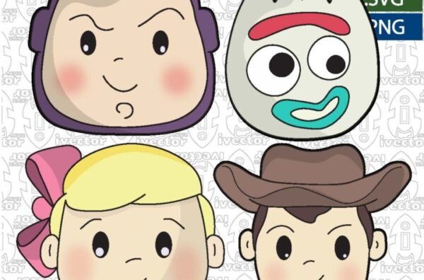 CARITAS-PERSONAJES-TOY-STORY-VECTOR_Mesa-de-trabajo-1-600x396 Ivector - Recursos Ilimitados DTF