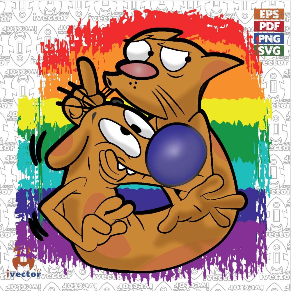 CATDOG-VECTOR-EPS-PDF-COLORES-PERRO-GATO-01-1 VECTORES Y RECURSOS