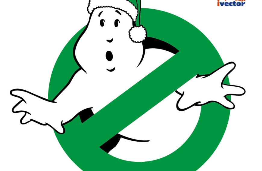 CAZAFANTASMAS NAVIDAD VECTOR EPS PDF EDITABLE