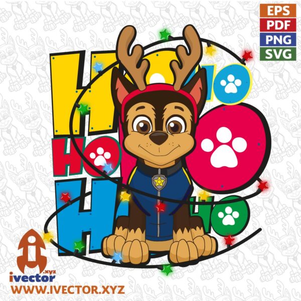 CHASE-PAW-PATROL-CHRISTMAS-VECTOR-EDITABLE-EPS-PDF-01-600x600 Ivector - Recursos Ilimitados DTF