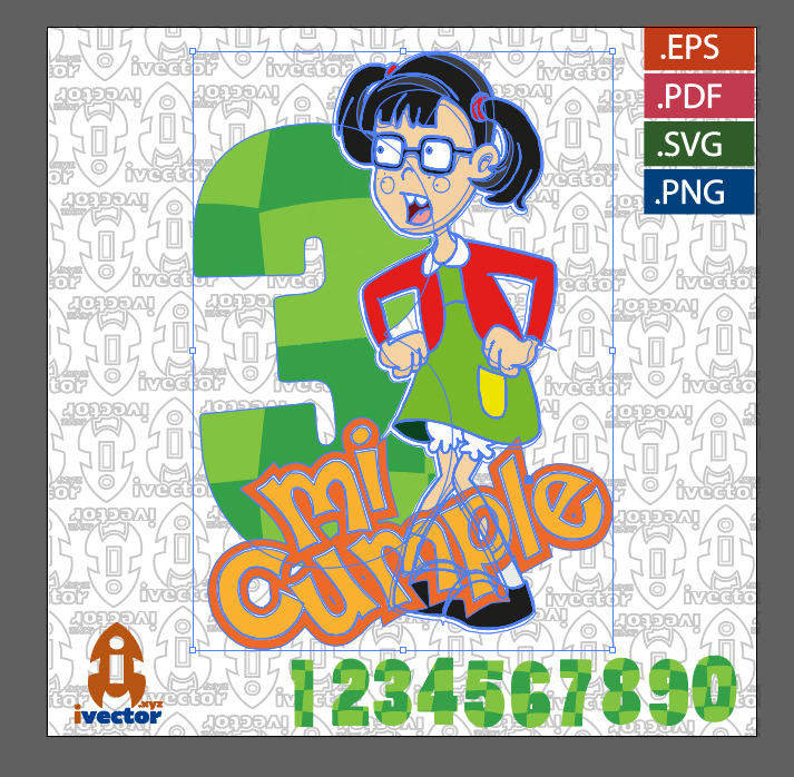 CHAVO-DEL-8-CHILINDRINA-CUMPLEANOS-VECTOR_2 CHAVO DEL 8 CHILINDRINA CUMPLEAÑOS VECTOR