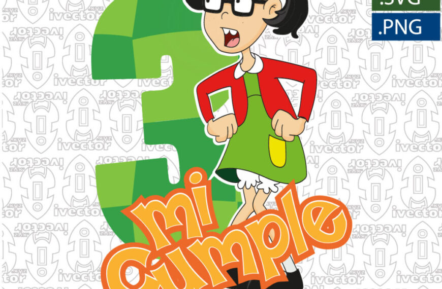 CHAVO DEL 8 CHILINDRINA CUMPLEAÑOS VECTOR