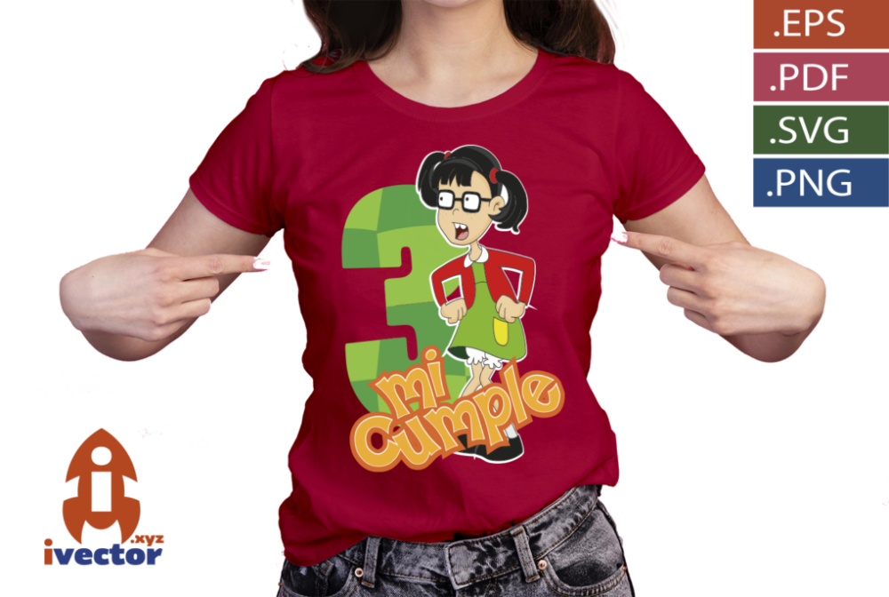 CHAVO-DEL-8-CHILINDRINA-CUMPLEANOS-VECTOR_P2 CHAVO DEL 8 CHILINDRINA CUMPLEAÑOS VECTOR