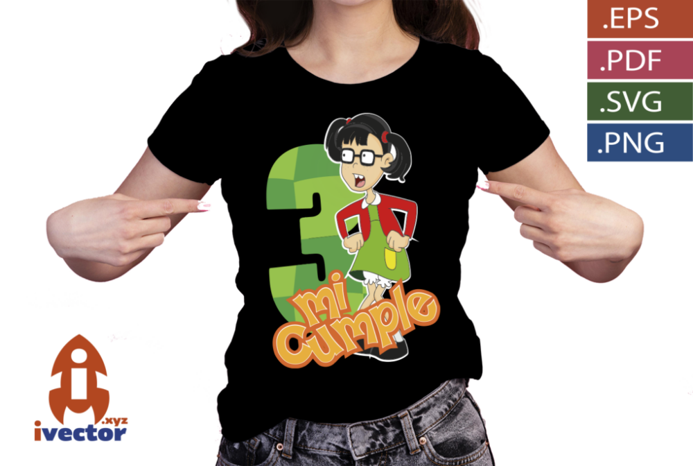 CHAVO-DEL-8-CHILINDRINA-CUMPLEANOS-VECTOR_P3 CHAVO DEL 8 CHILINDRINA CUMPLEAÑOS VECTOR