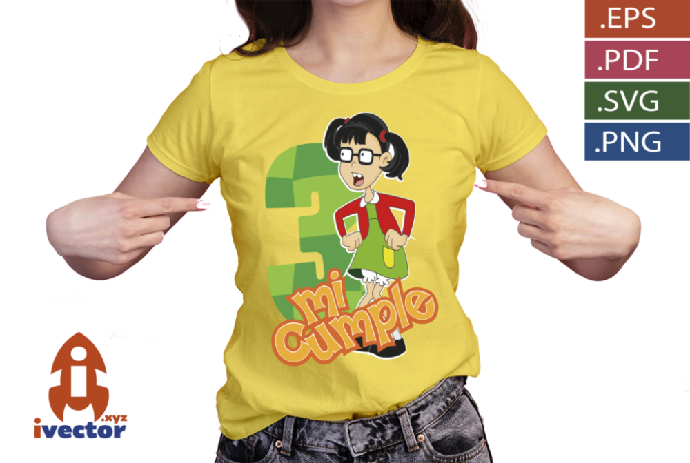 CHAVO-DEL-8-CHILINDRINA-CUMPLEANOS-VECTOR_P4 CHAVO DEL 8 CHILINDRINA CUMPLEAÑOS VECTOR