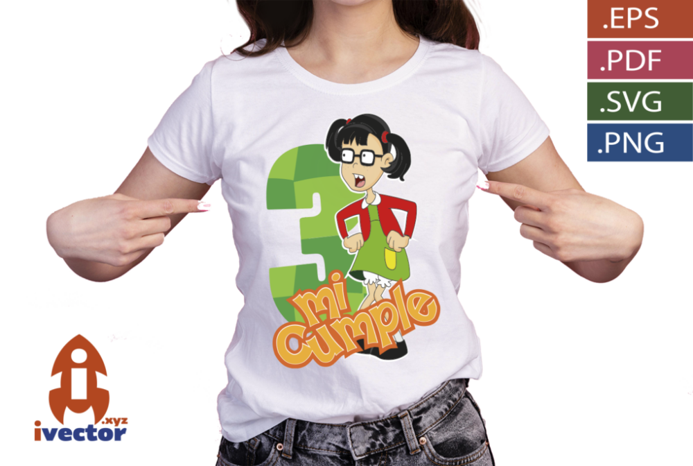 CHAVO-DEL-8-CHILINDRINA-CUMPLEANOS-VECTOR_P5 CHAVO DEL 8 CHILINDRINA CUMPLEAÑOS VECTOR