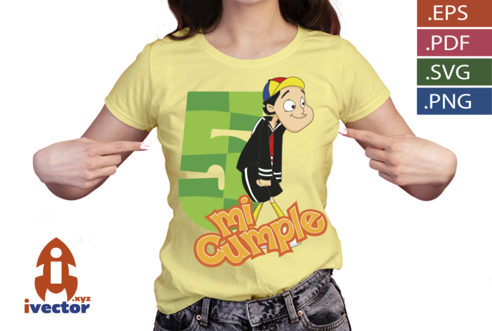 CHAVO-DEL-8-QUICO-CUMPLEANOS-VECTOR-P3 CHAVO DEL 8 QUICO CUMPLEAÑOS VECTOR