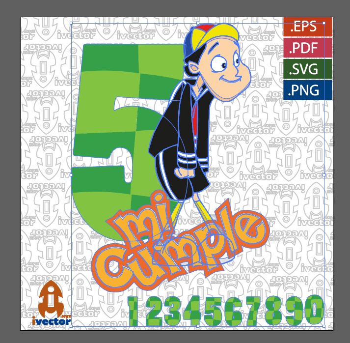 CHAVO-DEL-8-QUICO-CUMPLEANOS-VECTOR_21 CHAVO DEL 8 QUICO CUMPLEAÑOS VECTOR