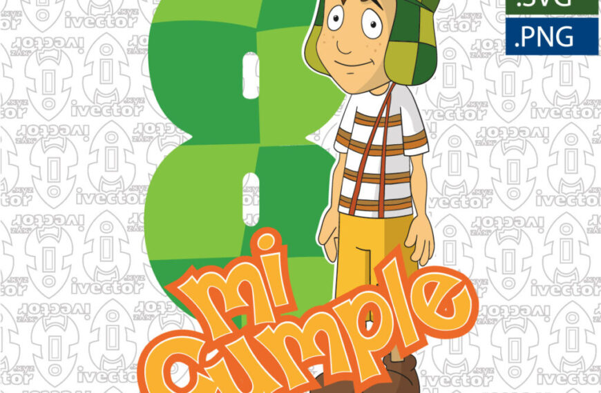 CHAVO DEL OCHO CUMPLEAÑOS VECTOR